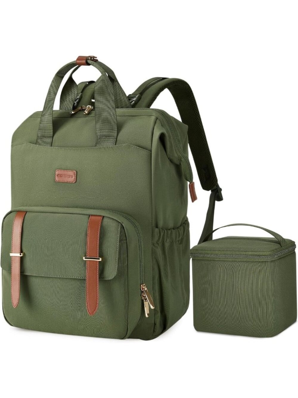 Stylish Breast Pump Backpack for Working Moms | Large Diaper Bag with Laptop